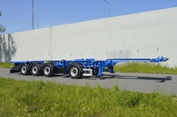 Semi-trailer-Container truck FOX TANK pc 877725 configuration 02 for transport of containers