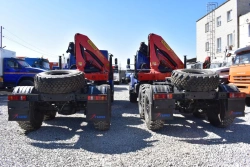 Special tractor-tractor truck with CMU produced by INMAN JSC on URAL 4320-4971-78, 4320-4971-80, 4320-4971-82 chassis. GIRD bran