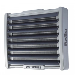 Stationary electric fan heater with water heat exchanger, "BALLU" trade mark, model BHP-W2-110-XL