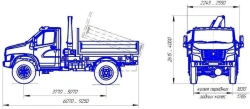 Diesel-engined trucks with technically permissible maximum mass exceeding 3, 5 tonnes but not exceeding 12 tonnes type