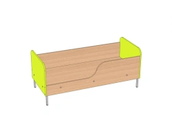 Metal-framed children's bed 1432*644*602 mm KB-2M