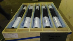 Oil-swelling water-swelling sleeve packer PGT RNV, made according to TU 3665-001-06343586-2017