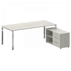 Metal System Direct series metal-framed tables (Metal System Direct)