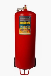 Mobile air-foam pumping fire extinguisher OVP(n,s)-100(h)-AB-01(fluoroPAV)