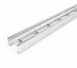 Straight perforated cable rod RPP.200x100x9000