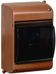 MKP42-N-04-30-12-D KREPTA 3 Plastic Enclosure KMPn 2/4 IP30 oak IEK