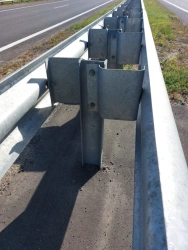 Road barriers for cars side barrier type metal 21 DD