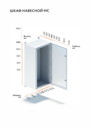 Cabinets (enclosures) for distribution and automation systems, type SHCRA (model MC)