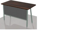 Work desk on metal frame Samp