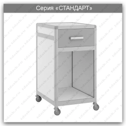 Standard Series Rolling Laboratory Pedestal: TLp.08.00