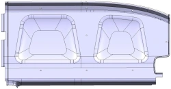 Roof lining A65R52-5702051-30