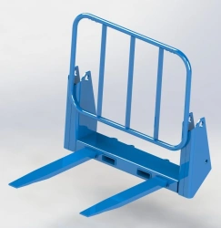 Replacement working tools for the universal agricultural loader PKU-0,8: fork lifting device PKU-0,8-7