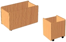 Toy box Model YASHI1, YASHI2