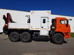 Mobile workshop, autolab type 67060, modifications 67060E with CMU produced by "INMAN" JSC (IM 20,IM 25,IM 50,IM 55,IM 55, IM