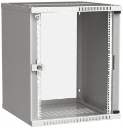 LWE3-15U66-GF ITK Cabinet LINEA WE 15U 600x600mm door glass grey