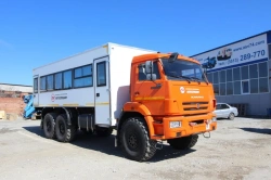 Special shift bus on KAMAZ 43118-RS chassis of ASV Type 7721T2-20 type
