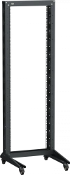 LF05-20U66-1RM ITK LINEA F 1-frame rack on roll. 20U 600x600mm black