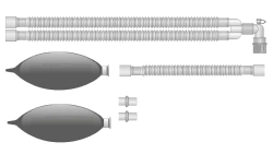 Respiratory devices for joint use with anaesthetic and resuscitation equipment, version: a
