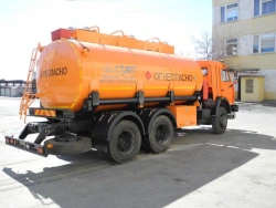 Specialised, tanker truck 6683-0000010-07 on the basis of chassis KAMAZ 65115-A5, KAMAZ 65115-50, KAMAZ 65115-RR, KAMAZ 65115-RS