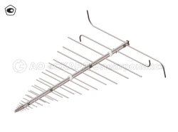 P6-322M non-folding ultra-wideband measuring antenna 80 MHz - 3 GHz