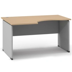 EE1 Ergonomic desk (left) from the "Unica" series of office furniture