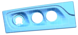 Front light cladding right 32053-210-01-5301150