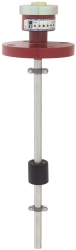 Reed level sensor-indicator PMP-116