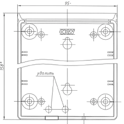 Set of housing parts for "Spiro-Spectr"