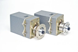 Converter aviation universal electric drive unit BP-42T for converting electric signals from the calculator unit