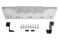 Metal protection for Jeep Wrangler JL (2.0T; 3.6; 2.2TD) (2018-) (standard bumper) + fixing kit