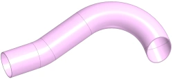 Exhaust pipe 1201UQ6XGW01A / 11.71.077.708.001
