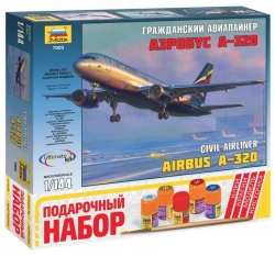 Gift set "Passenger airliner Airbus A-320"