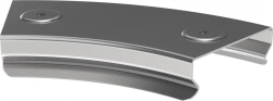 CPG01D-0-45-080-08 Smooth turn cover. 45° type G01 ESCA 80mm IEK