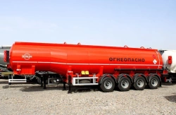 Semi-trailer tank truck BONUM 914221 (modification 914221-02)