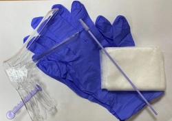 Gynaecological kit for cervical and vaginal sampling disposable sterile "Femina®" with mirror L and qi