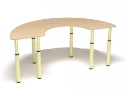 Children's adjustable table "Horseshoe" Item No.: StDPM