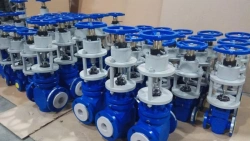Shut-off and regulating steel valves NHA KZR: model range DN from 15 to 500 mm, Ru from 1,6 to 40 MPa, manually operated, with e
