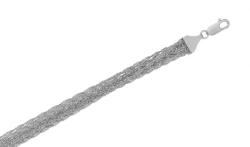 585 white gold necklace NX18-086A-3 0.25MM 65SM 27.2G