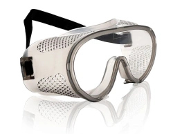 Closed protective goggles with direct ventilation (Goggles 1403)
