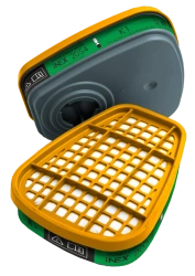 Gas mask filter of "iNEX" trade mark, model 2054 (class K1)