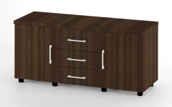 Wooden office cabinet for office equipment, Brooklyn series