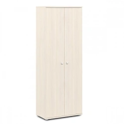 Closed wooden archival cabinet