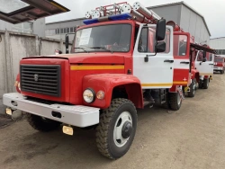 Fire tanker AC 2,2-40 (33086), type 4344-D2, modifications 4344E5, modification of base vehicle / chassis