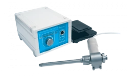 Electromechanical tissue shredder with knife tube for endoscopic operations in gynaecology ITE-"Wing" according to TU 9437-001.