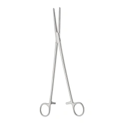 ??-01-289-27 Toothed hemostatic clamp, straight, 270 mm