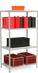 Metal shelf reinforced shelving unit model STF Shelf 1064-1.8