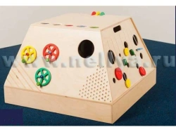 Tactile-developing children's play complex "Nellia"