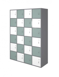 Sectional cupboard for changing rooms AGAT 01.11.01