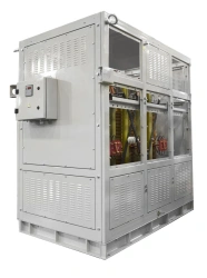 Dry-type power transformer, type TSZ-400/6/0,4-UHL2