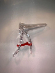 Sterile disposable polymer vaginal mirror, Type 3, size S